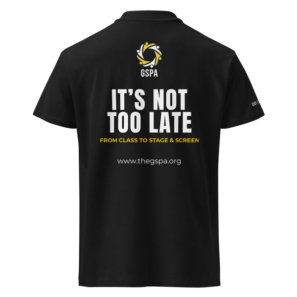 GSPA Student Polo Shirt — black